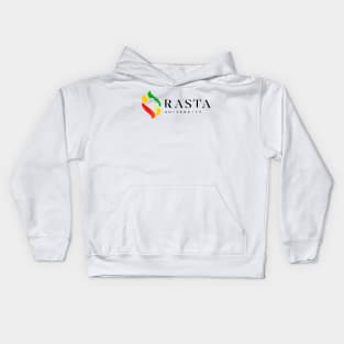 Rasta University Logo Reggae Kids Hoodie